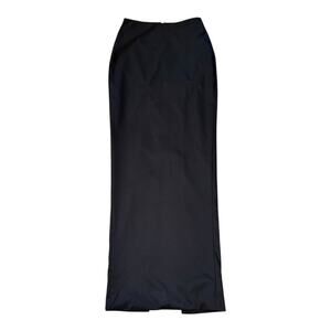Naked Wardrobe Black Midi Skirt